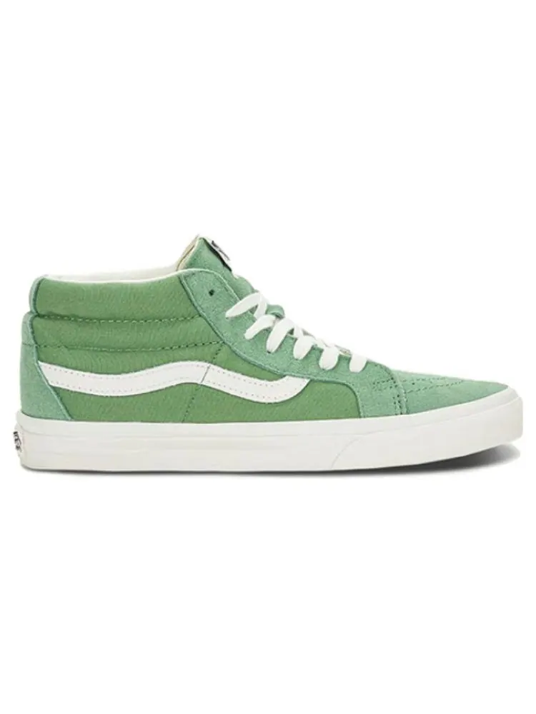 Кроссовки Vans SK8-Mid 'Grass Green' — изображение 2 из 5, зеленый