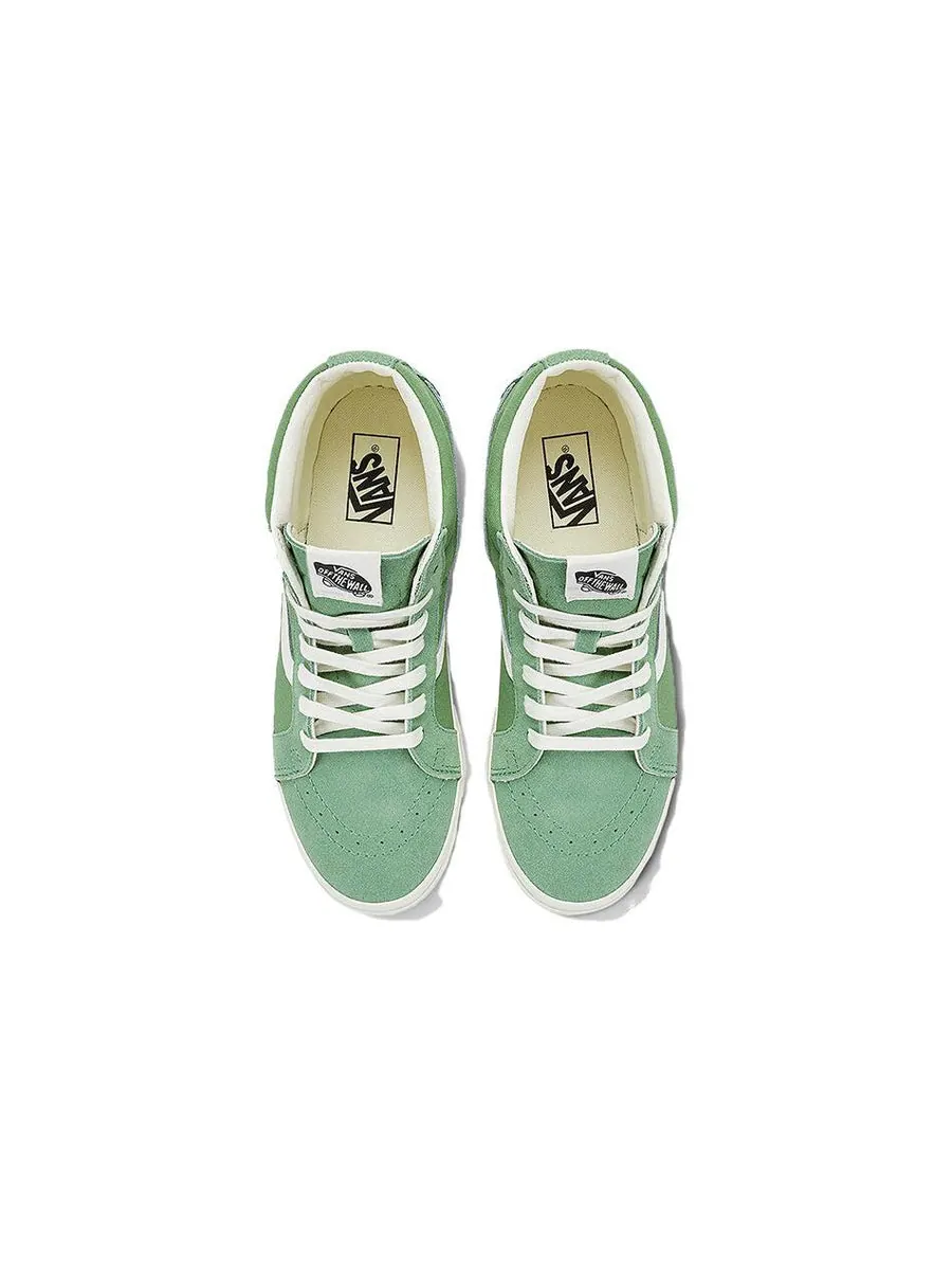 Кроссовки Vans SK8-Mid 'Grass Green' — изображение 3 из 5, зеленый