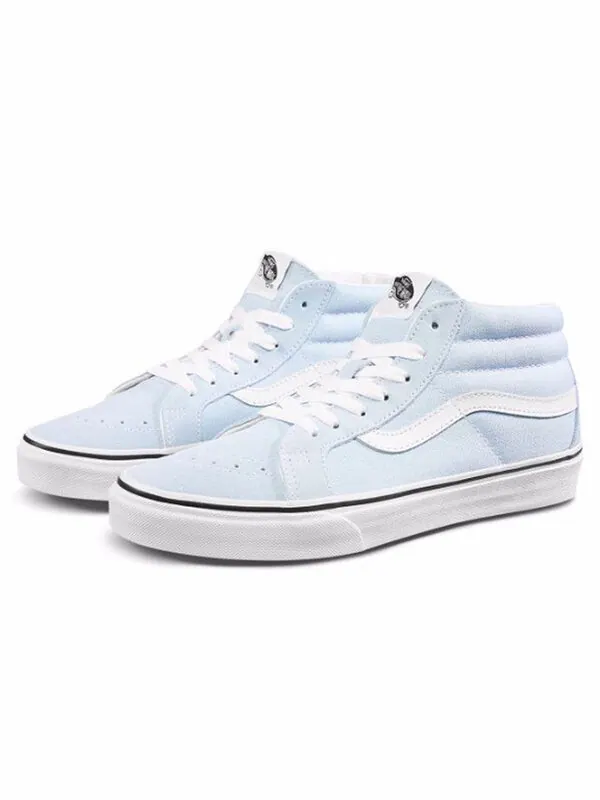 Кроссовки sk8-mid 'light blue' Vans — изображение 2 из 4, синий