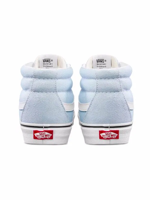 Кроссовки sk8-mid 'light blue' Vans — изображение 4 из 4, синий