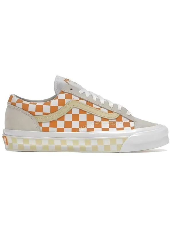 Кроссовки vault og style 36 lx 'maha amsterdam orange tompouce' Vans — изображение 2 из 4, оранжевый/белый