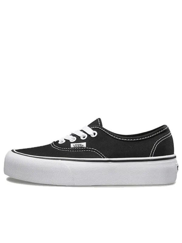 Кроссовки authentic platform 'black' Vans — изображение 1 из 4, черный