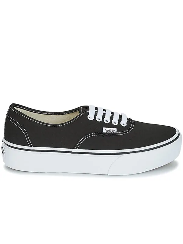 Кроссовки authentic platform 'black' Vans — изображение 2 из 4, черный