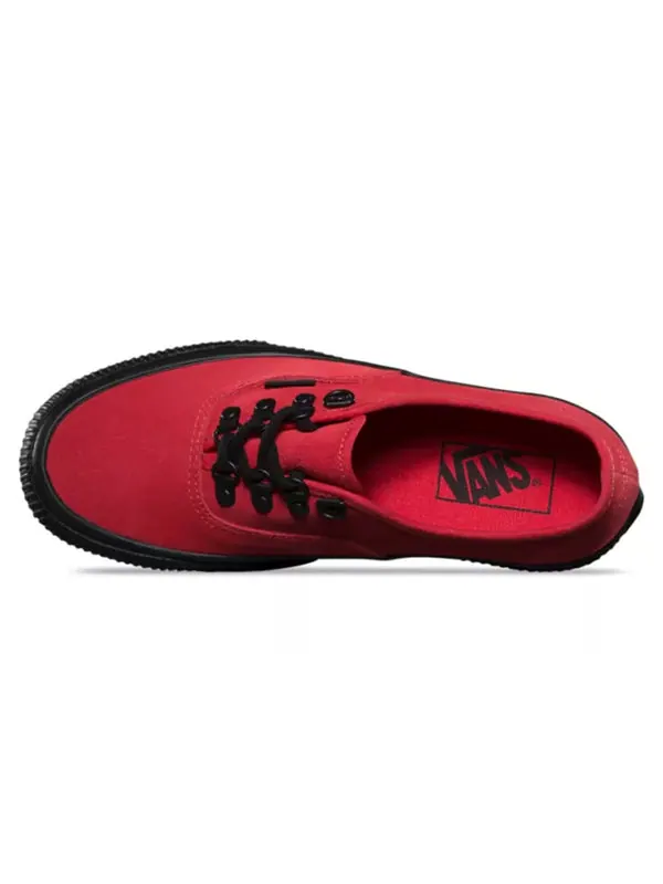 Кроссовки embossed authentic platform 2.0 black/red Vans — изображение 4 из 4, черный/красный