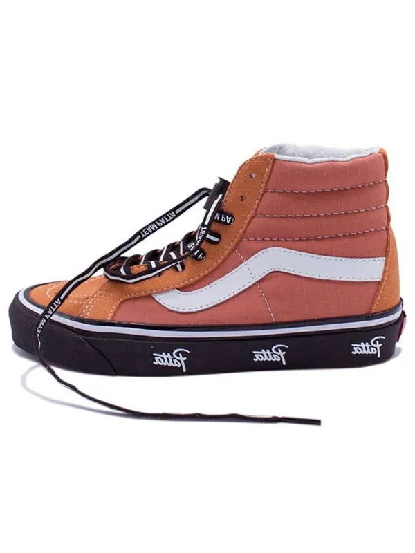 Кроссовки patta x sk8-hi 38 reissue 'langoustino' Vans — изображение 1 из 4, оранжевый
