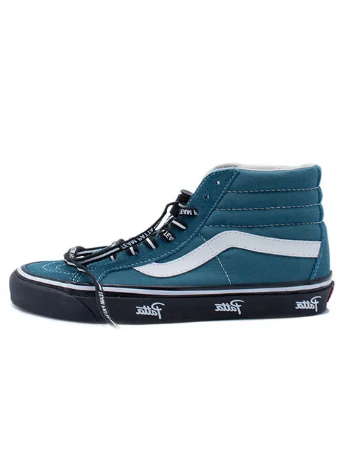 Кроссовки sk8-hi new patta blue Vans — изображение 2 из 2, синий