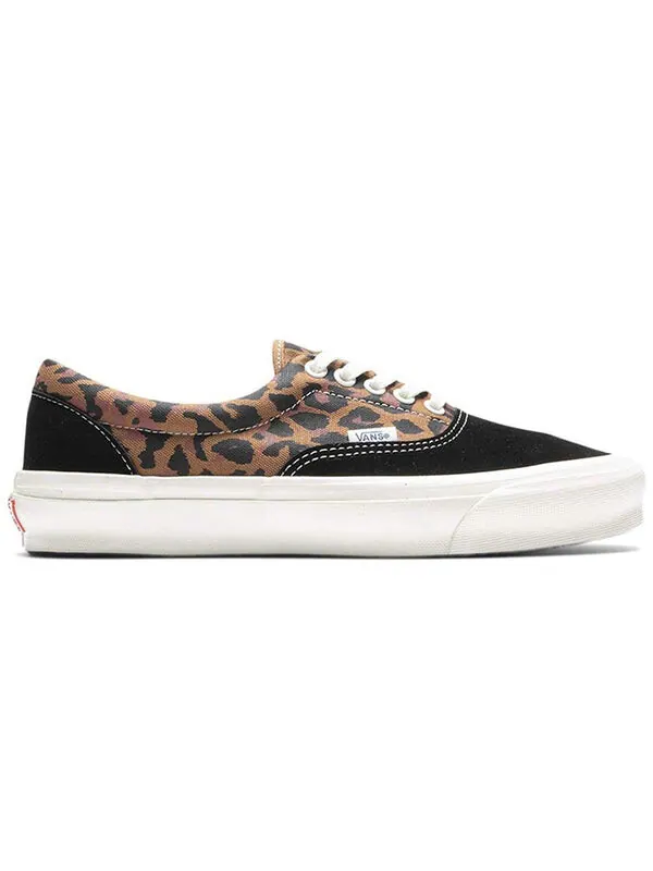 Кроссовки og era lx 'leopard' Vans — изображение 2 из 4, черный/коричневый