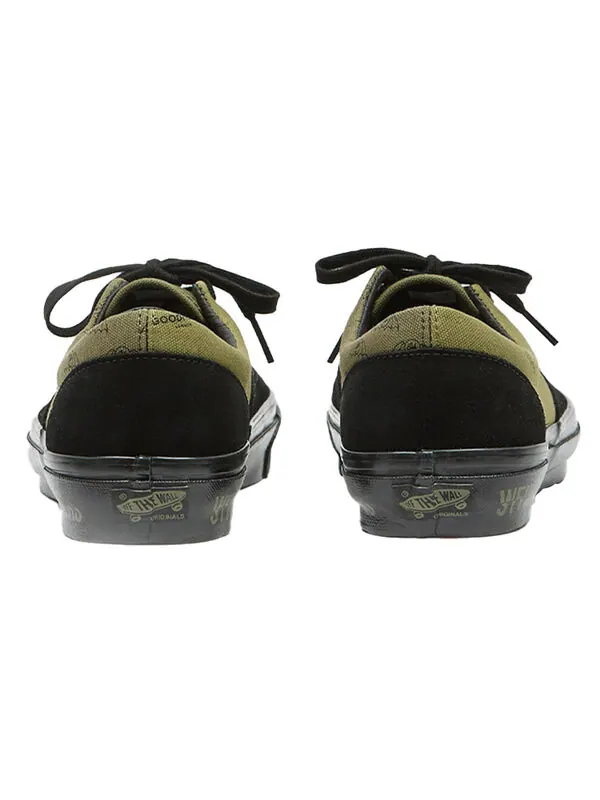 Кроссовки goodhood x vault og era lx 'black green' Vans — изображение 4 из 4, черный/зеленый