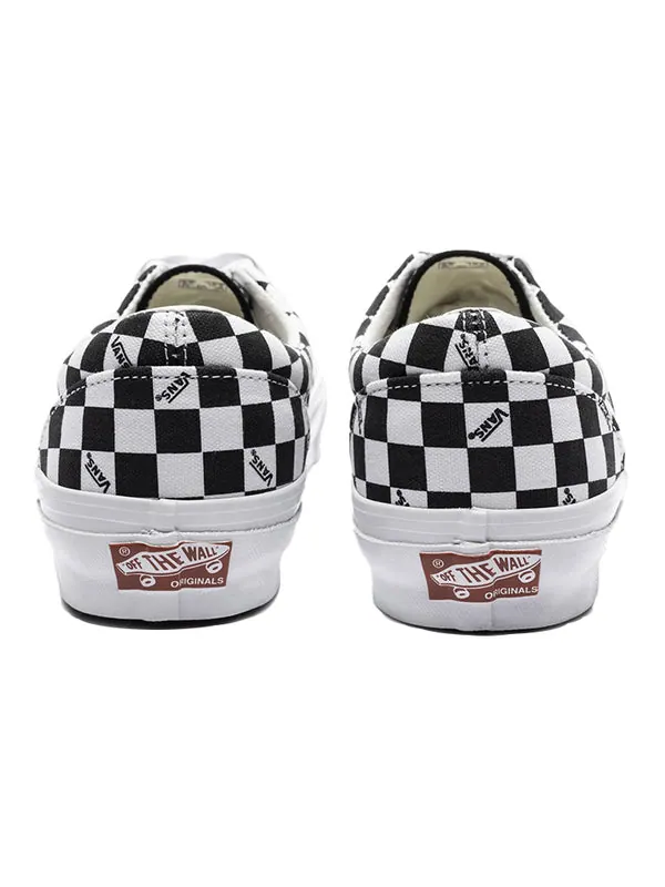 Кроссовки og era lx 'checkerboard logo - black' Vans — изображение 4 из 4, черный/белый