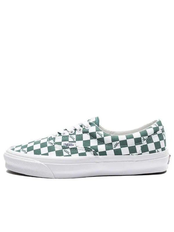 Кроссовки og era lx 'checkerboard logo - cadmium green' Vans — изображение 1 из 4, зеленый, белый