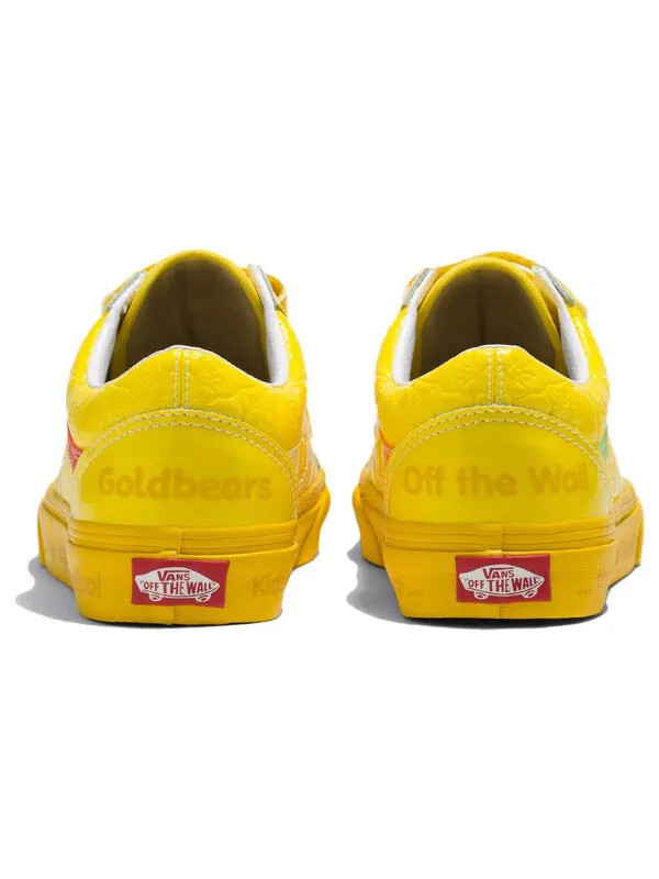 Кроссовки old skool 'yellow' Vans — изображение 3 из 3, желтый/красный/зеленый