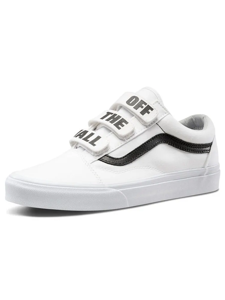 Кеды Vans Old Skool V 'Off The Wall - White' — изображение 2 из 5, белый