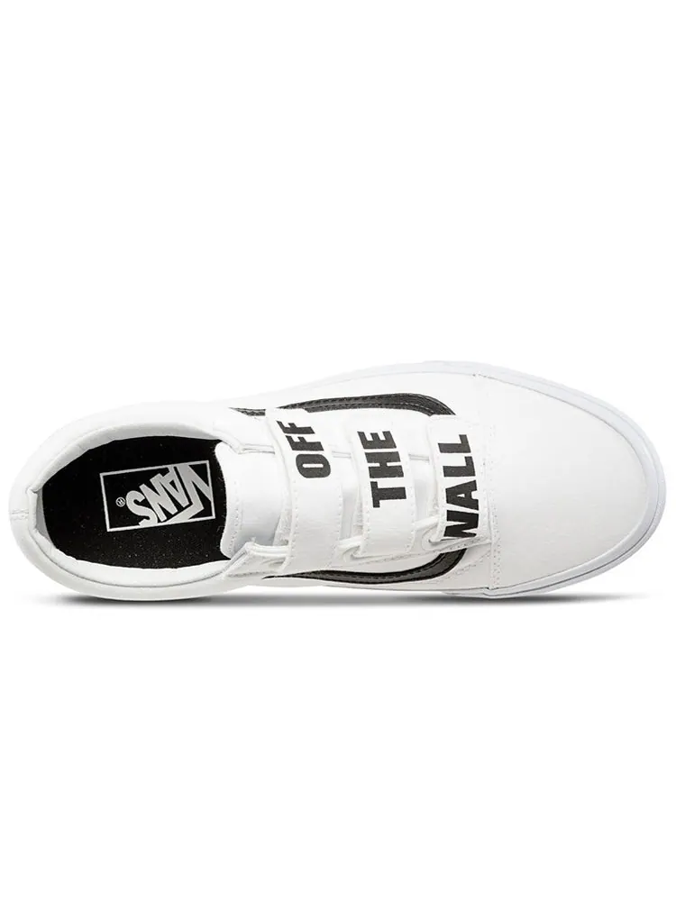 Кеды Vans Old Skool V 'Off The Wall - White' — изображение 3 из 5, белый