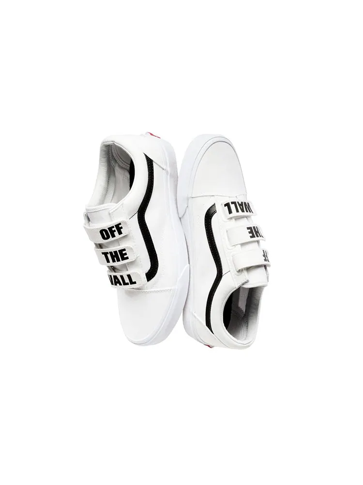Кеды Vans Old Skool V 'Off The Wall - White' — изображение 4 из 5, белый