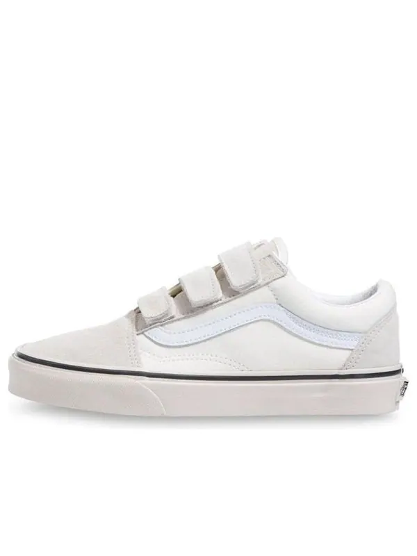 Кроссовки old skool gray white Vans — изображение 1 из 4, серый/белый