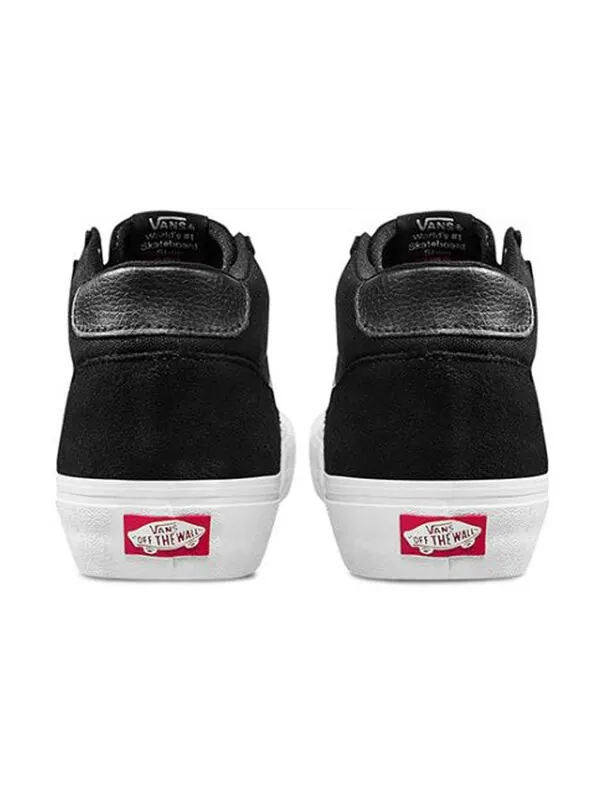 Кроссовки style 112 mid pro 'black' Vans — изображение 3 из 4, черный