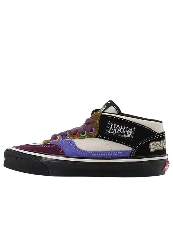 Кроссовки brain dead x og half cab lx 'multi-color' Vans — изображение 1 из 4, черный/фиолетовый