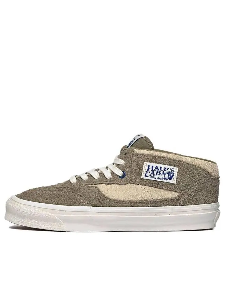Кроссовки Vans Half Cab OG LX Hairy Suede 'Khaki' — изображение 1 из 5, коричневый