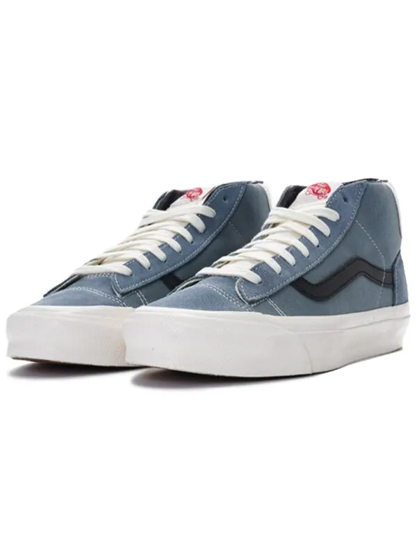 Кроссовки og mid skool lx 'lead' Vans — изображение 2 из 4, синий/белый