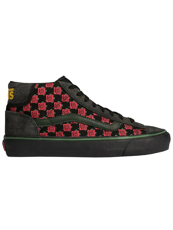 Кроссовки bodega x mid skool lx 'sub rosa' Vans — изображение 2 из 4, черный