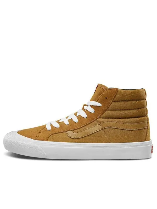 Кроссовки vault og style 138 lx 'buckthorn brown checkerboard' Vans — изображение 1 из 4, желтый