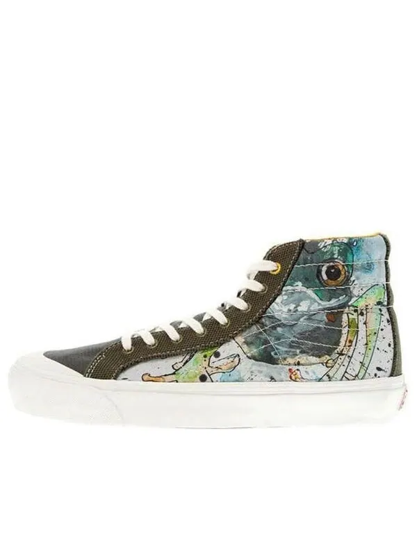 Кроссовки ralph steadman x style 138 lx 'frog' Vans — изображение 1 из 4, белый