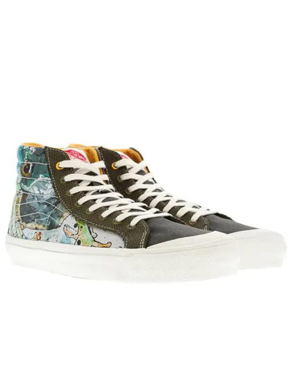 Кроссовки ralph steadman x style 138 lx 'frog' Vans — изображение 2 из 4, белый