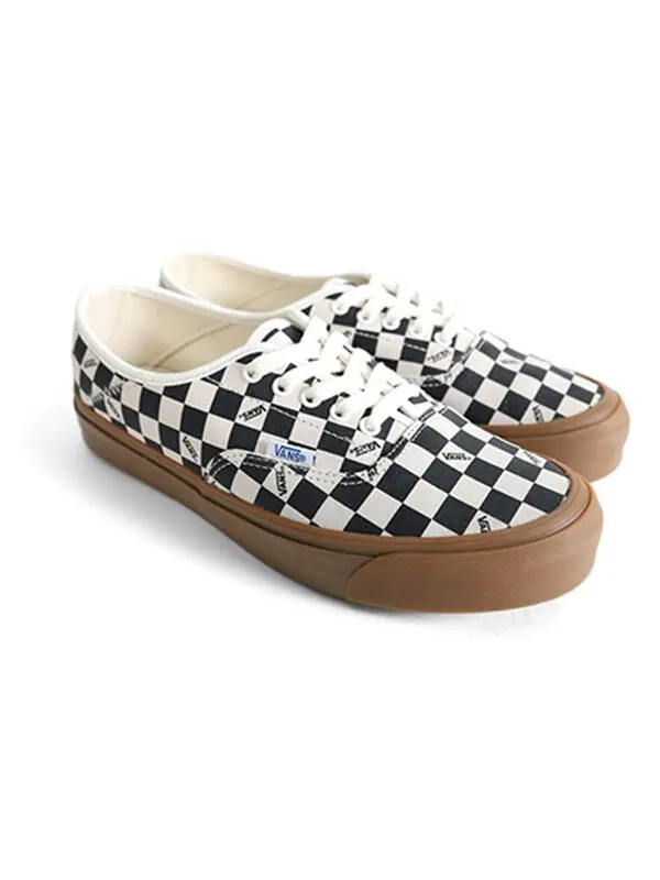 Кроссовки og style 43 lx 'checkerboard gum' Vans — изображение 2 из 4, черный
