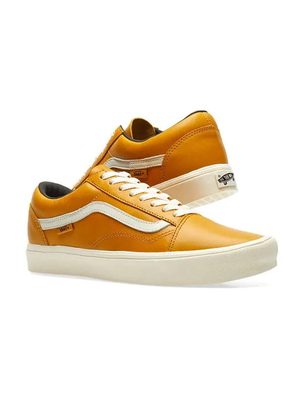 Кроссовки horween x vault old skool lite 'old gold' Vans — изображение 3 из 4, желтый