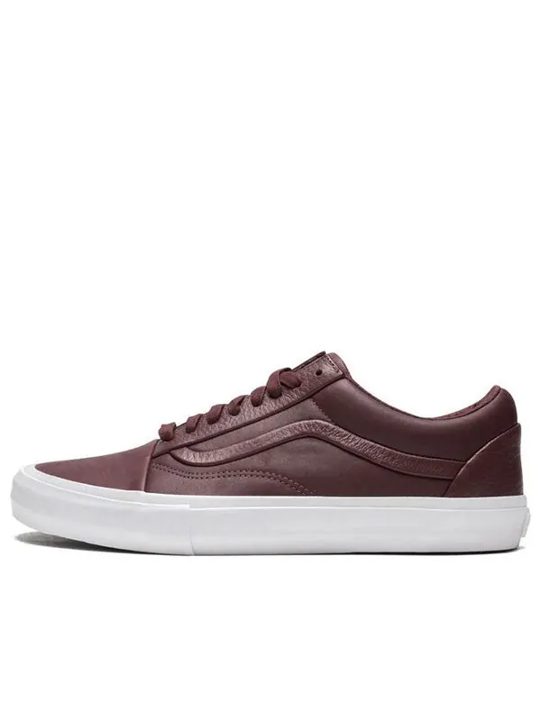 Кроссовки old skool st lx 'stitch & turn' Vans — изображение 1 из 4, винный красный