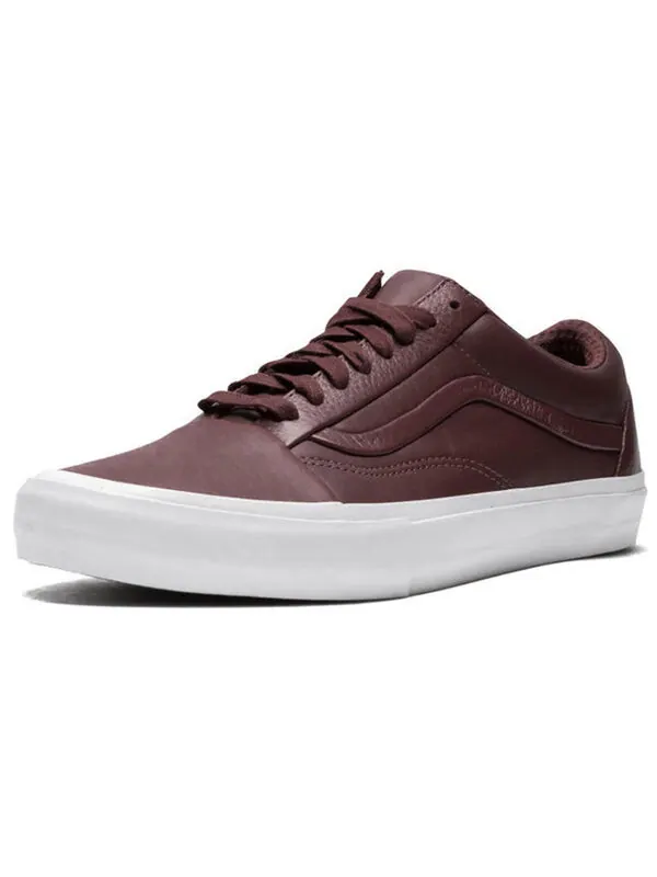 Кроссовки old skool st lx 'stitch & turn' Vans — изображение 2 из 4, винный красный