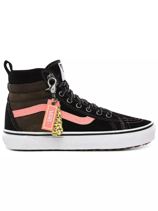 Кроссовки sk8-hi 46 mte dx black/brown Vans — изображение 2 из 4, черный/коричневый