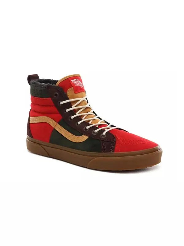 Кроссовки sk8-hi 46 mte dx 'poinsettia' Vans — изображение 3 из 4, красный