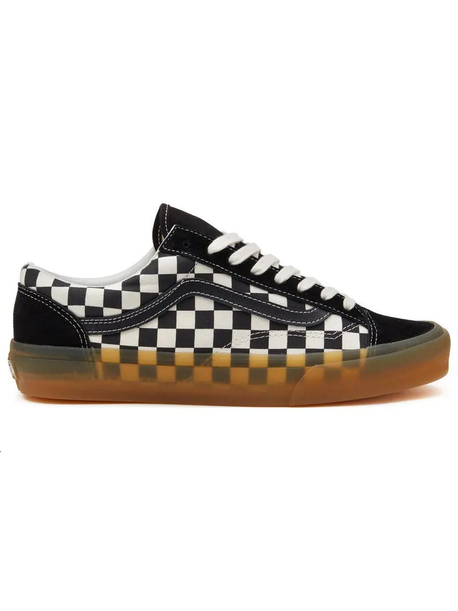 Кеды Vans Style 36 Double Light Gum 'Black White' — изображение 2 из 4, черный
