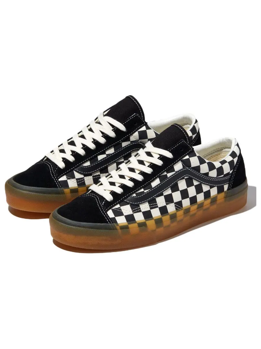 Кеды Vans Style 36 Double Light Gum 'Black White' — изображение 3 из 4, черный