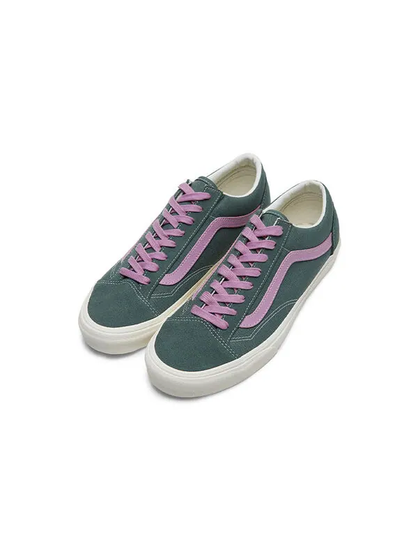 Кроссовки style 36 casual fashion skate shoes green purple Vans — изображение 2 из 4, зеленый/фиолетовый