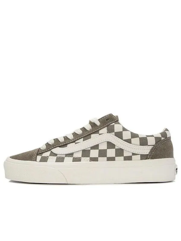 Кроссовки style 36 'brown' Vans — изображение 1 из 4, коричневый/белый