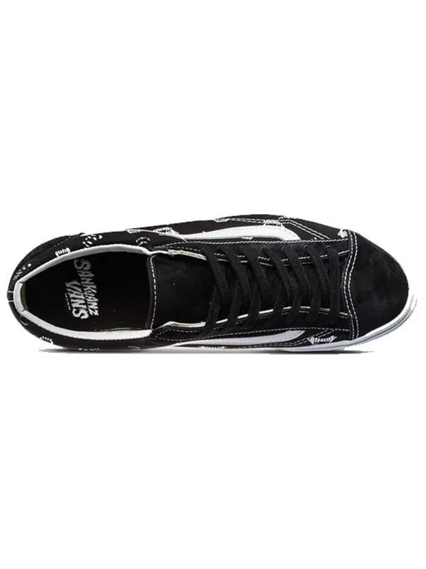 Кроссовки sankuanz x style 36 'year of the dog - black teeth' Vans — изображение 2 из 3, черный