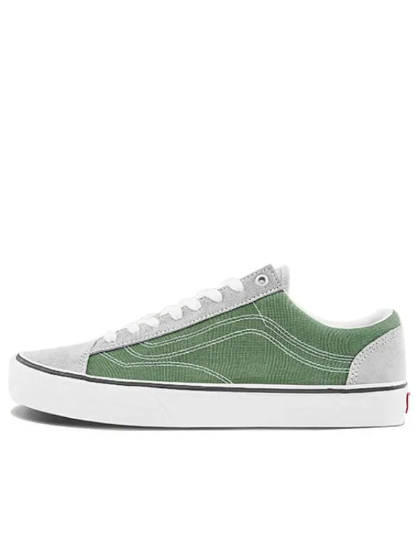 Кроссовки style 36 retro low top casual skate shoes 'green khaki' Vans — изображение 1 из 4, зеленый/хаки
