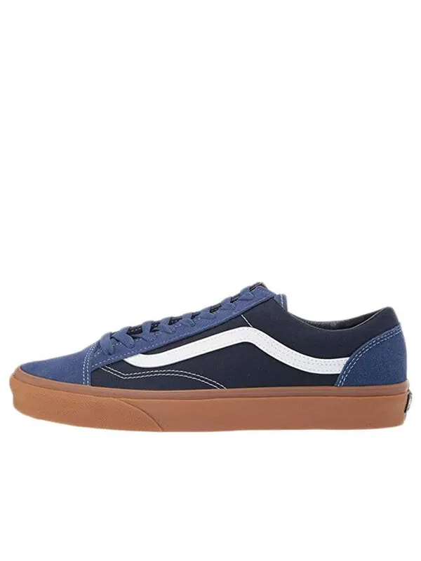 Кроссовки style 36 'true navy gum' Vans — изображение 1 из 4, синий