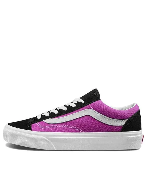 Кроссовки style 36 vintage sport 'fuchsia red' Vans — изображение 1 из 4, черный/фиолетовый
