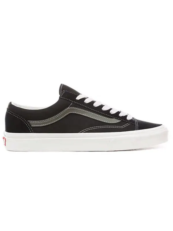 Кроссовки vintage style 36 'black gray' Vans — изображение 2 из 4, черный/серый