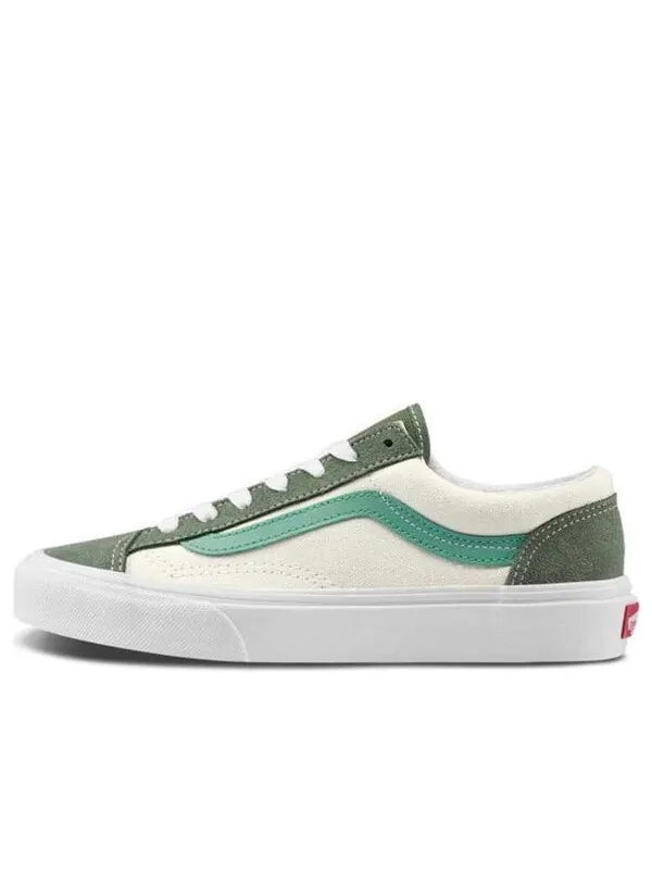 Кроссовки retro sport style 36 shoes 'white green' Vans — изображение 1 из 4, белый/зеленый