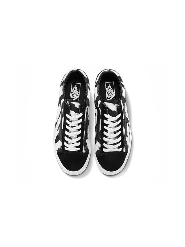 Кроссовки style 36 low-top sneakers black/white Vans — изображение 3 из 4, черный/белый