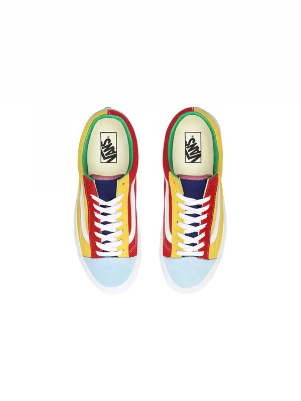 Кроссовки style 36 'sunshine multi' Vans — изображение 3 из 4, желтый/синий