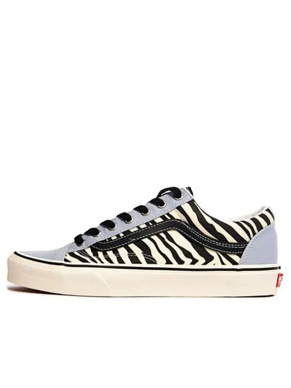 Кроссовки style 36 'mismatch - zebra camo' Vans — изображение 1 из 4, зеленый