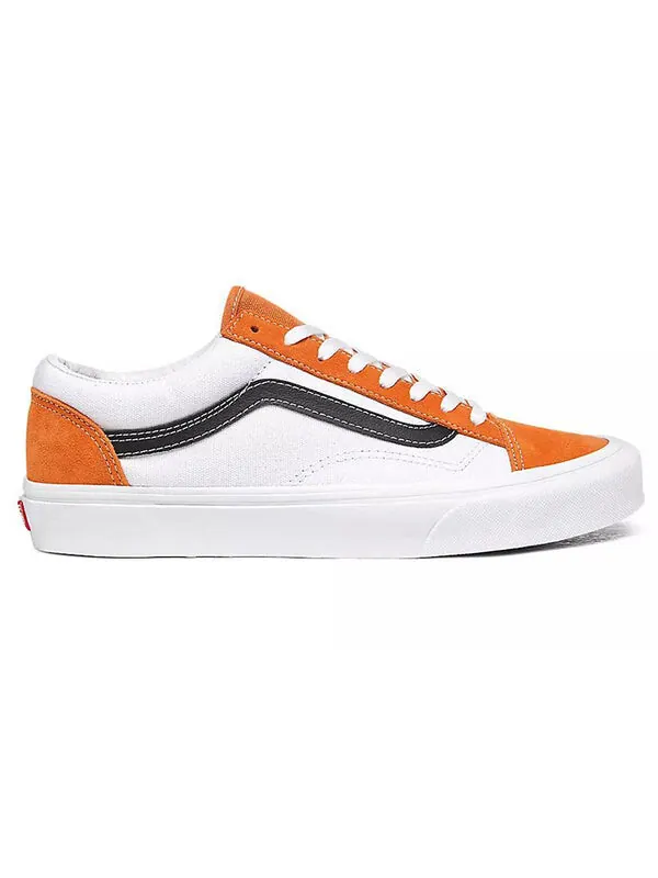 Кроссовки style 36 retro sport 'apricot buff' Vans — изображение 2 из 4, оранжевый белый