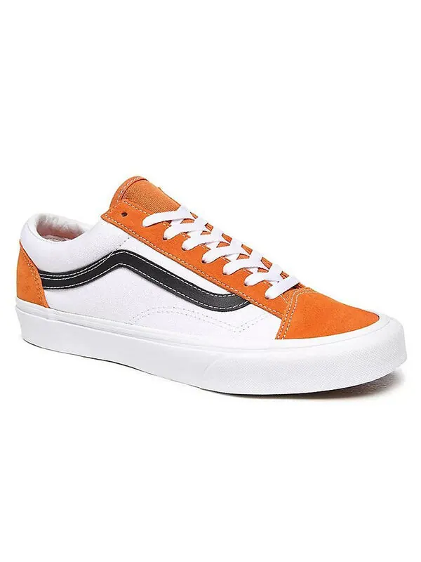 Кроссовки style 36 retro sport 'apricot buff' Vans — изображение 3 из 4, оранжевый белый