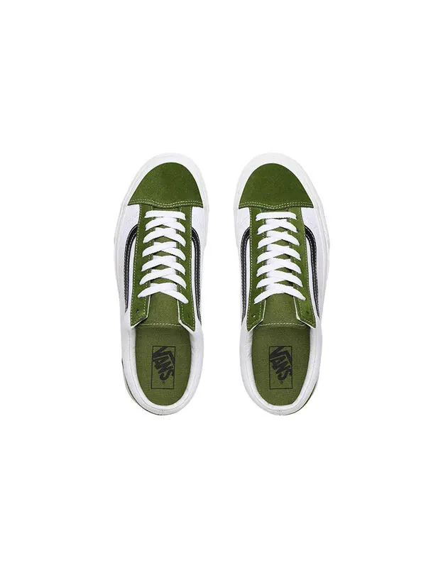 Кроссовки style 36 retro sport 'calla green' Vans — изображение 4 из 4, зеленый/белый