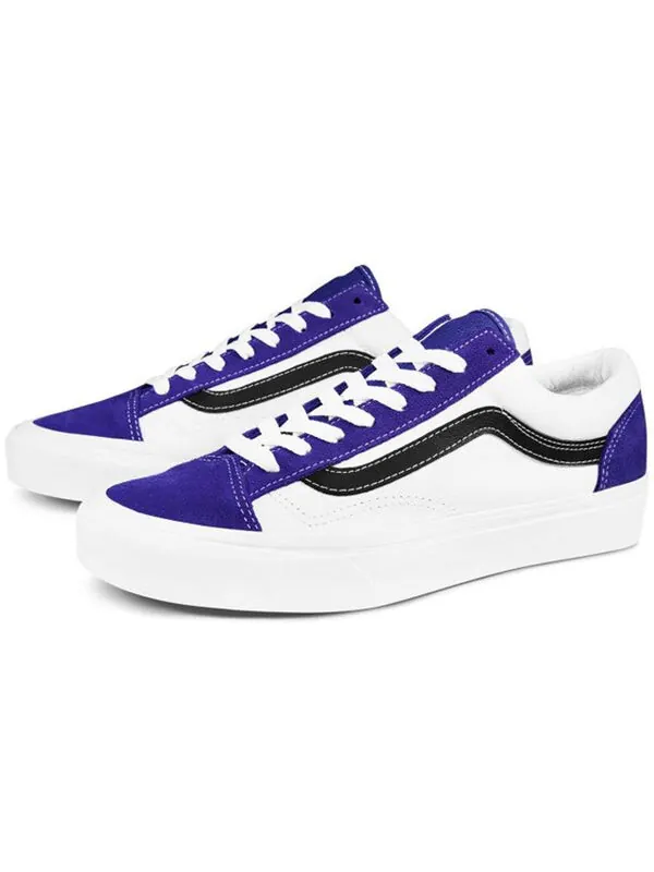 Кроссовки style 36 'retro sport - white royal' Vans — изображение 2 из 4, белый/синий
